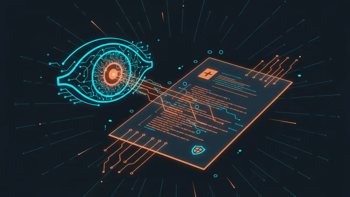 ai document security - AI system analyzing documents for security threats