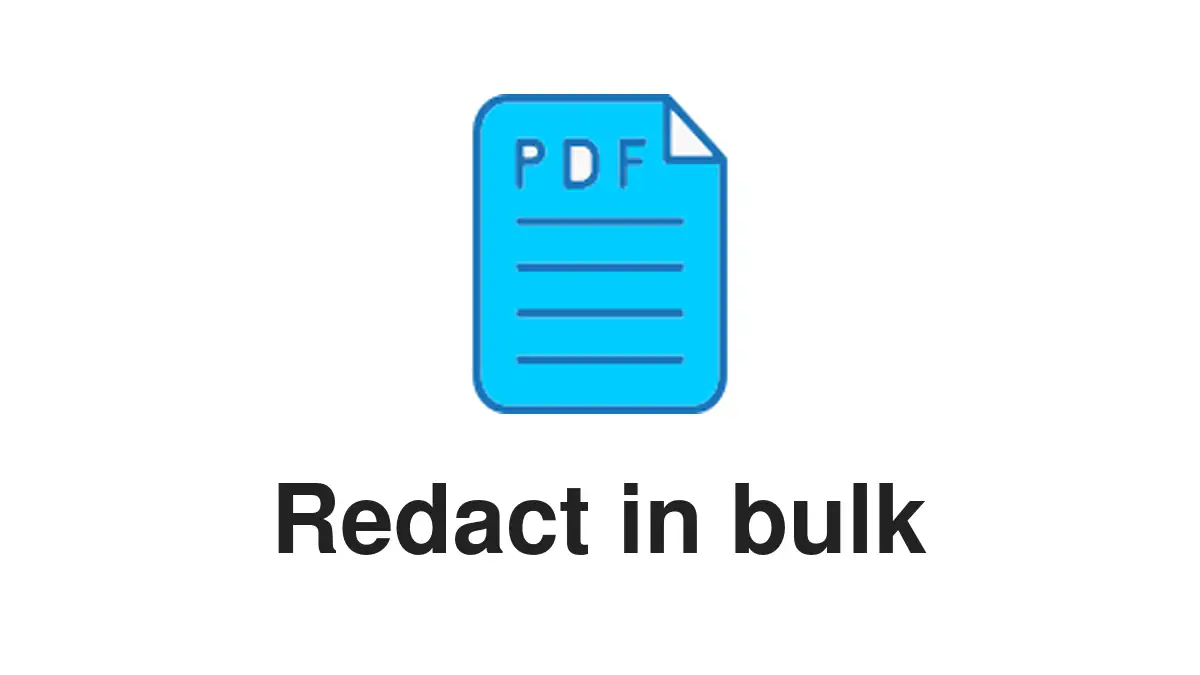 batch document image redaction - Software interface for secure image redaction and bulk data privacy management