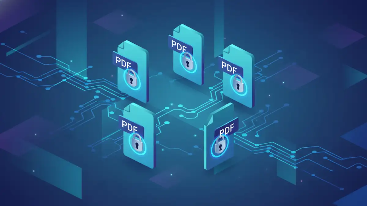 batch encrypt pdf files batch encrypt pdf files - Professional illustration of batch encrypting PDF files for enhanced security