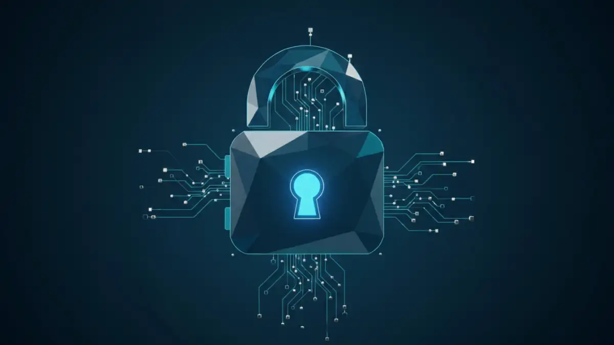 Secure digital vault representing client document security