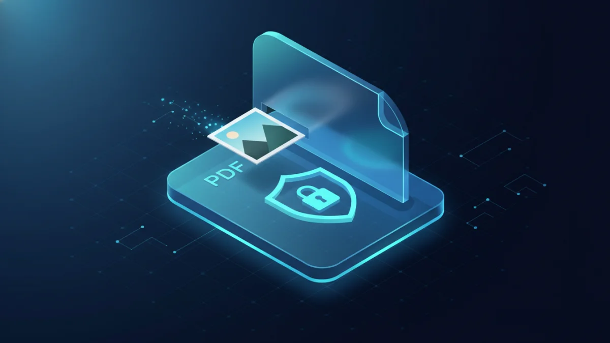 Convert Image To Secure Pdf - Complete Guide Featured Image