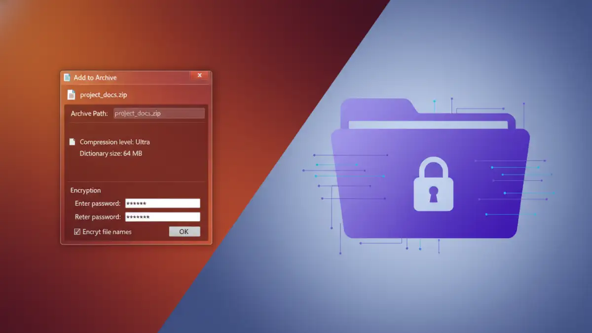 document encryption software - Using 7-Zip for encrypted file archiving and secure file storage