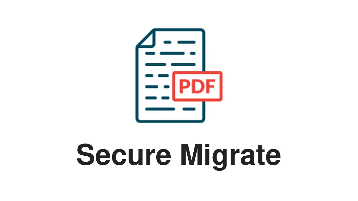 document migration security document migration security - Visual representation of data center security during document migration, showing logs and encryption