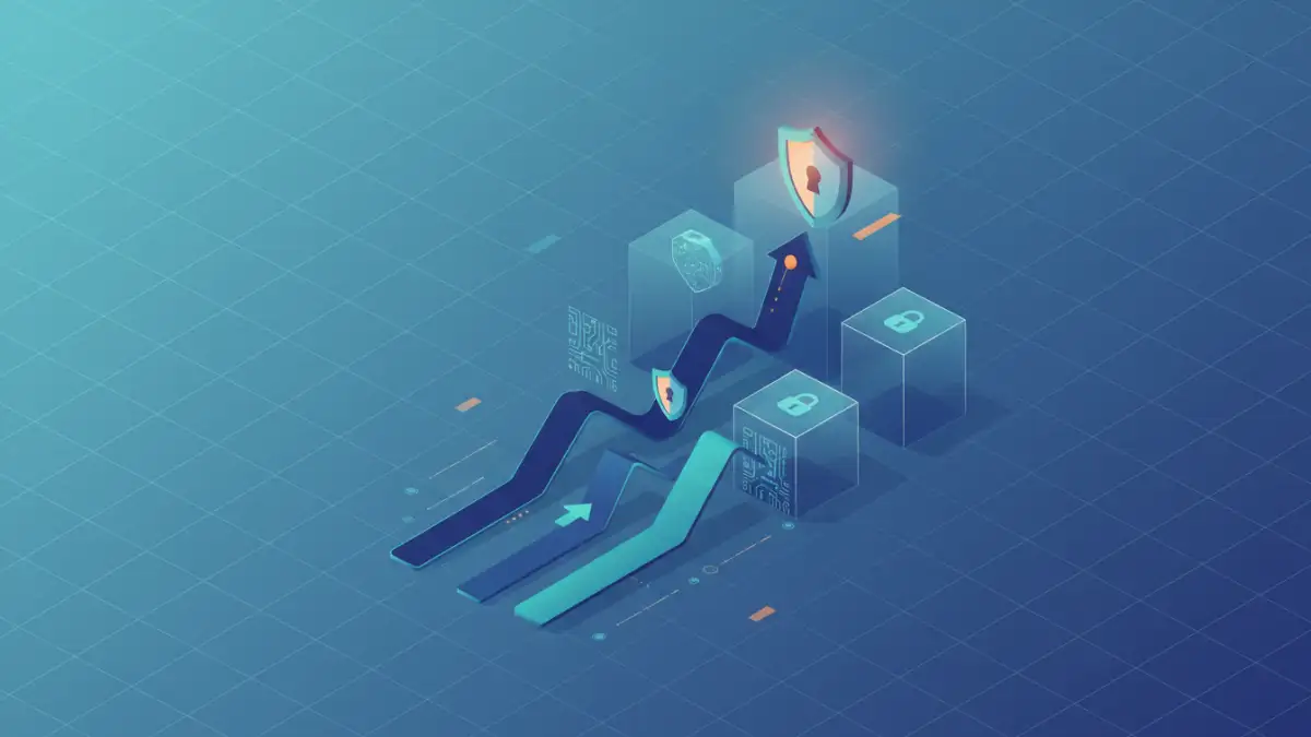 Diagram illustrating document security scalability for growing businesses
