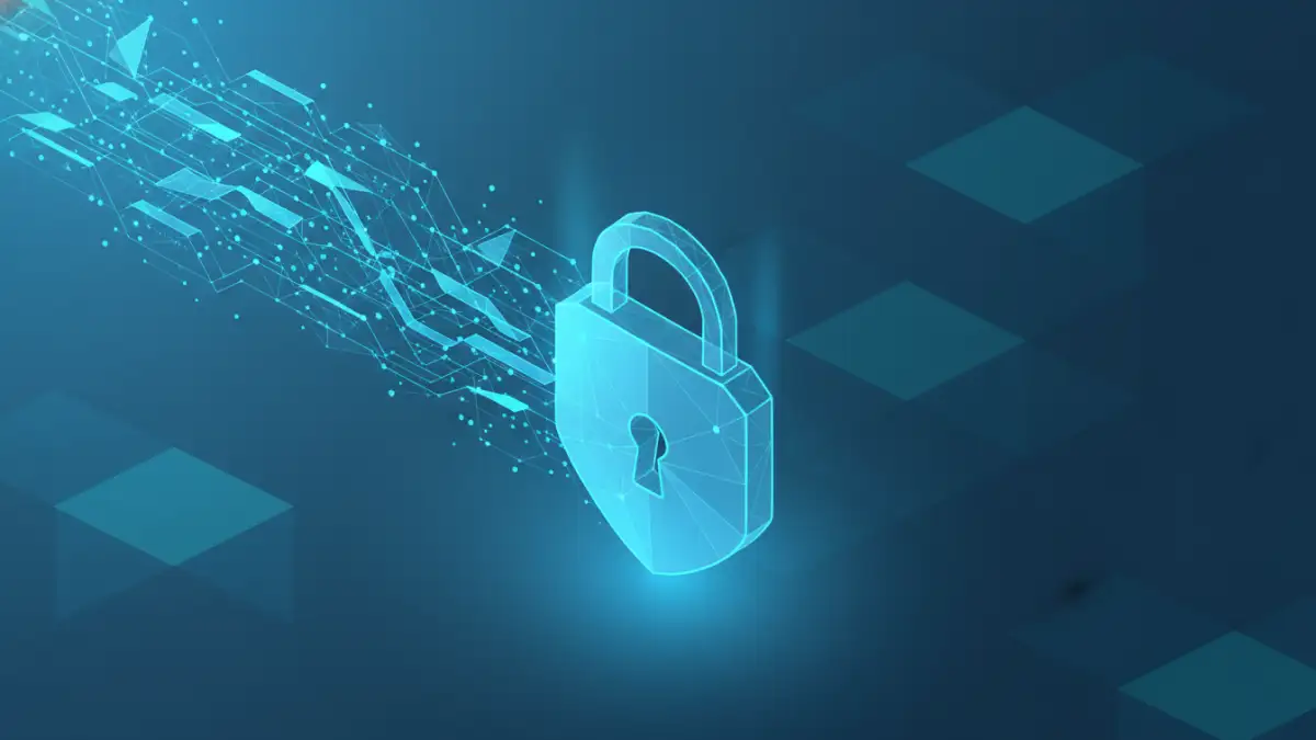 encrypt document exports - Illustration of secure document exports with data encryption