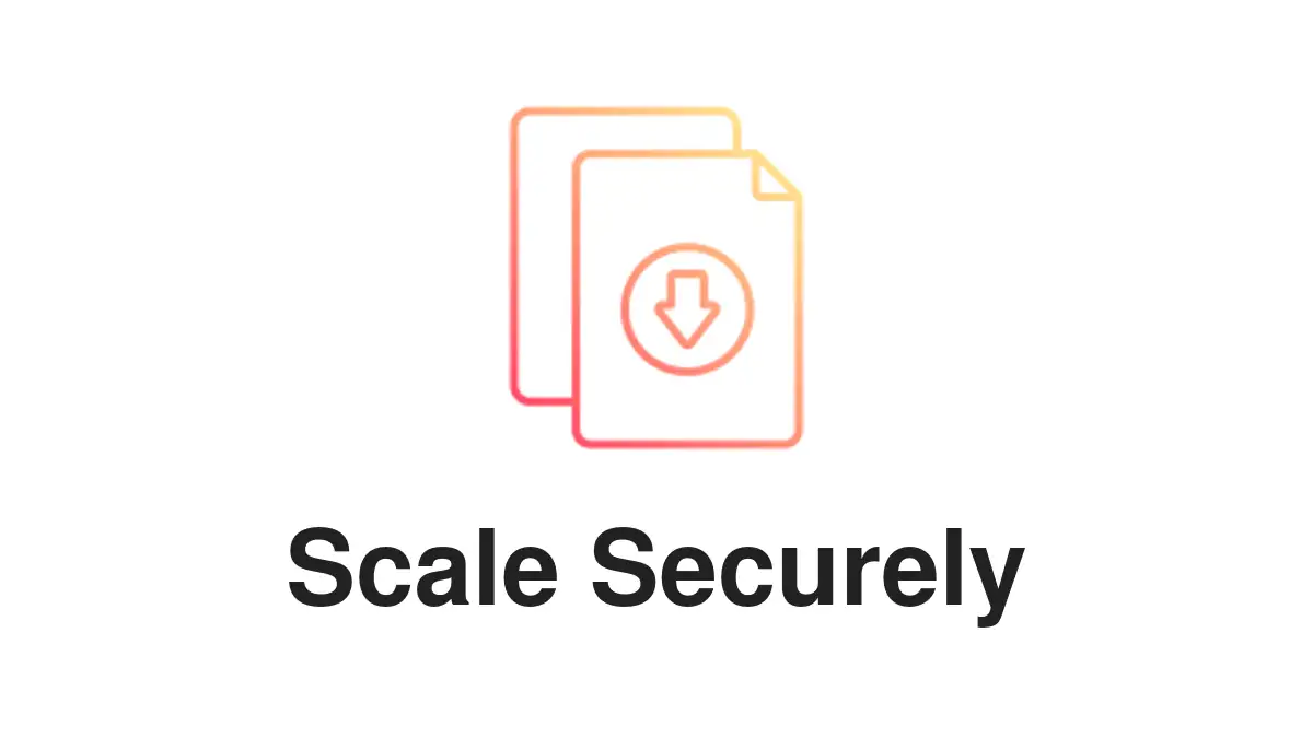 encryption tools scalability - Illustration of scalable document encryption protecting a network of files