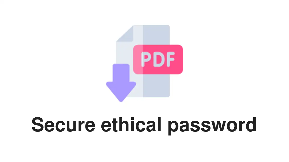 ethical pdf password ethical pdf password - Infographic explaining user vs. owner passwords in PDFs