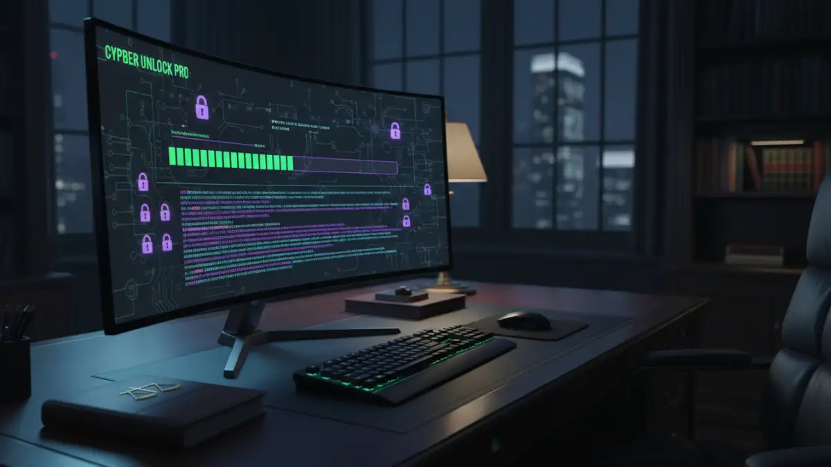 forgotten legal file password forgotten legal file password - A computer screen showing password recovery software in use to unlock encrypted court files.