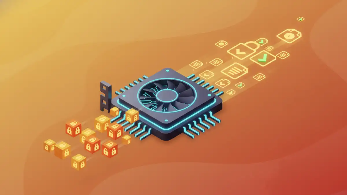 how file password removers work how file password removers work - An illustration showing a GPU accelerating the process of a brute force attack on a PDF.