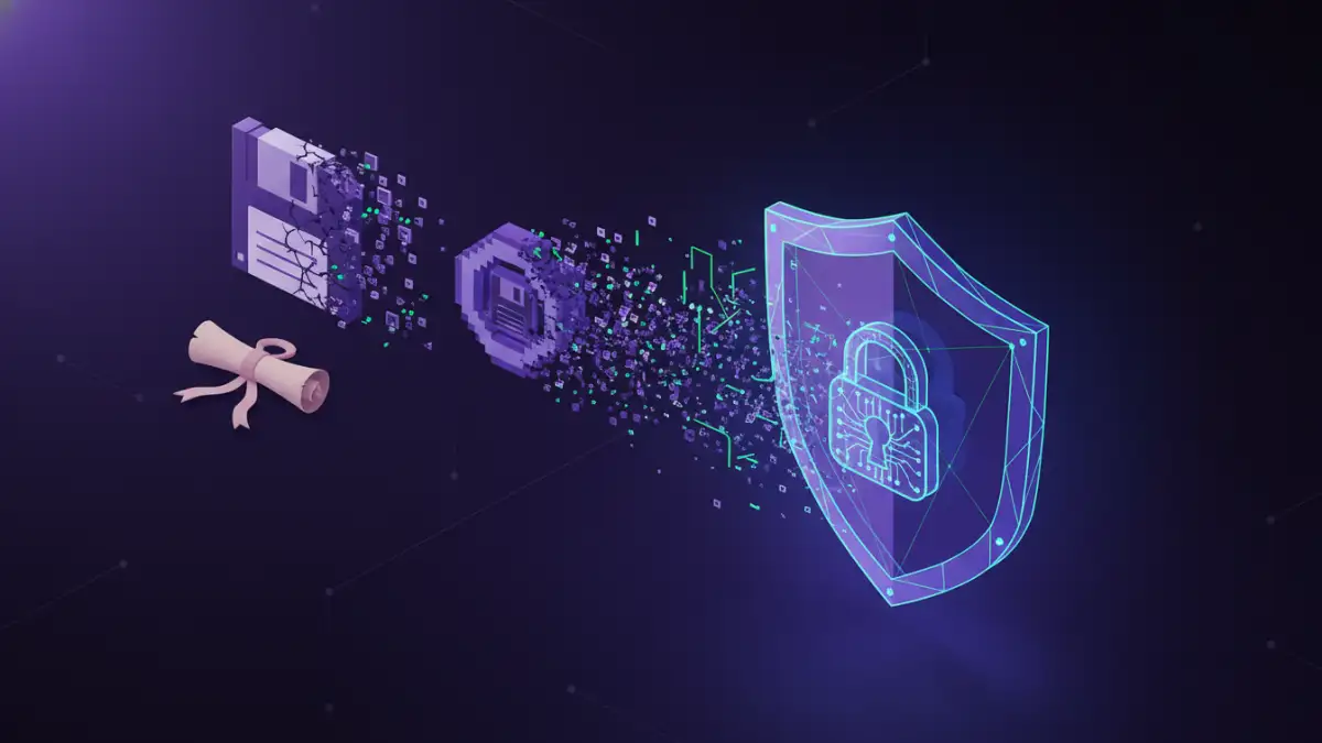 Modern approach to legacy document security with digital locks and secure file transformations