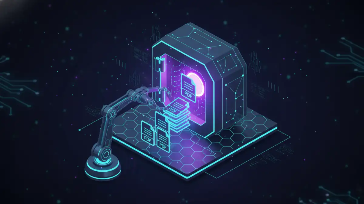 merge password protected pdf merge password protected pdf - An abstract representation of secure document management and organization.