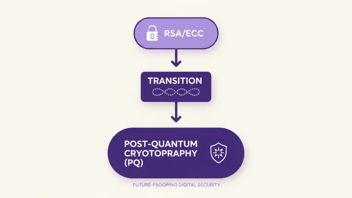 nist encryption standards nist encryption standards - Infographic showing the evolution of cryptographic standards towards Post-Quantum Cryptography.