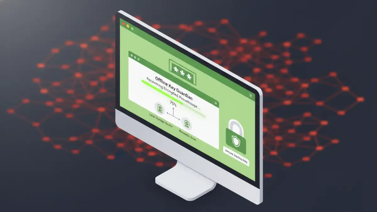 online archive password security - Desktop software for secure, offline password recovery.