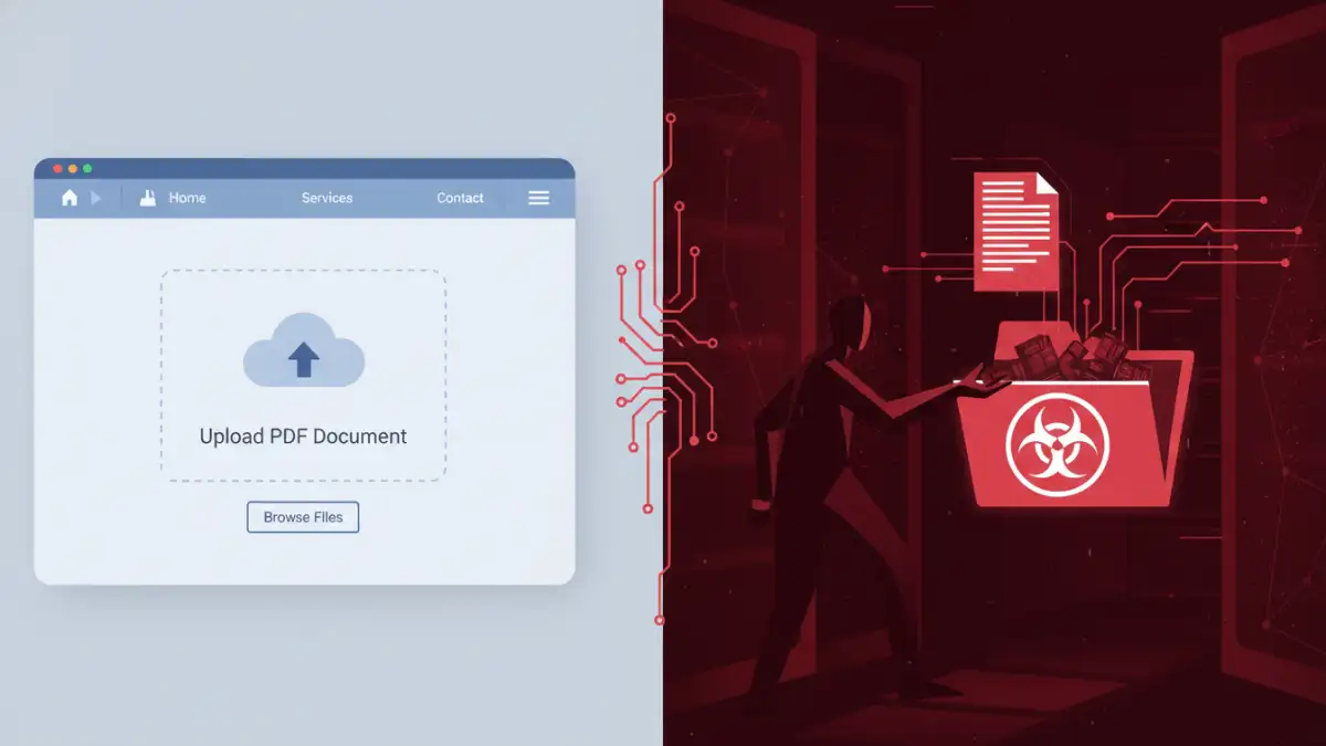 online pdf password removers - An illustration showing how a seemingly safe website can be harvesting user data in the background.