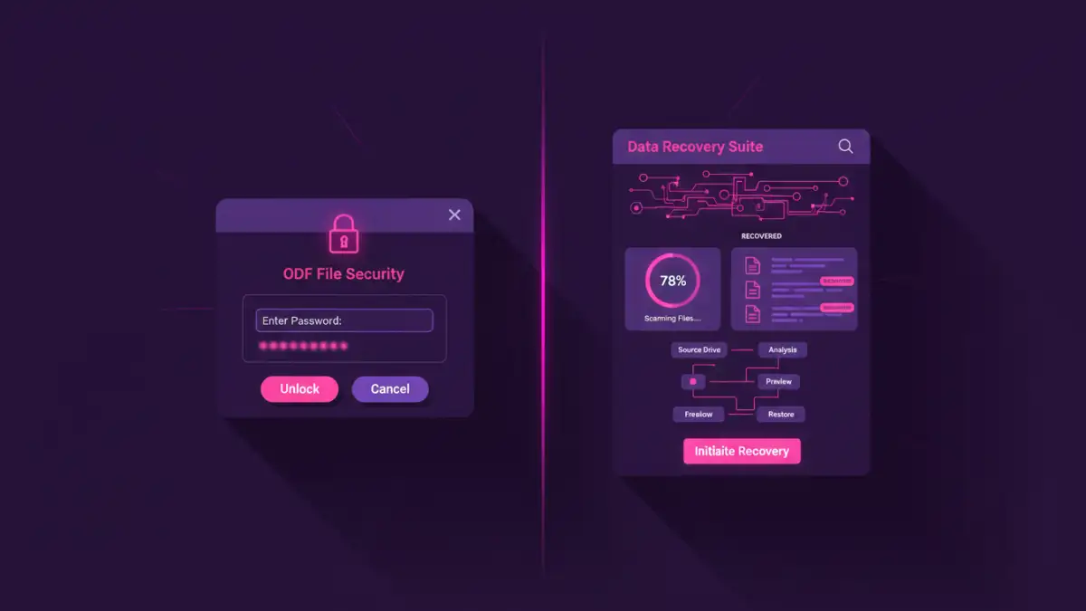 open document encryption - Comparison of setting OpenDocument encryption passwords and potential removal tools