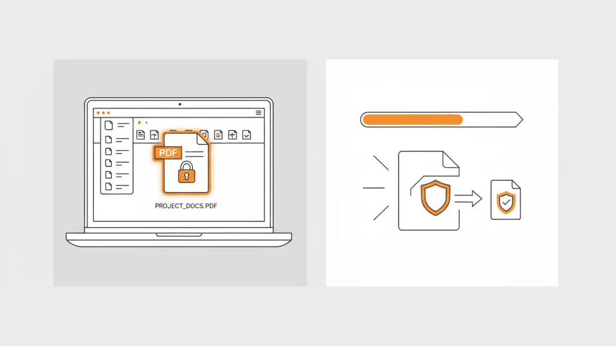 optimize pdf file size - Practical example of reducing secure PDF size