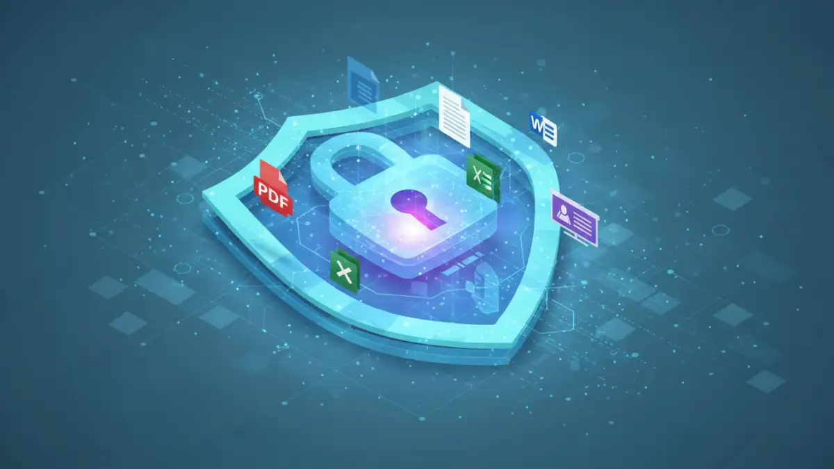 password protect documents free - Abstract layered security concept for password protecting documents free