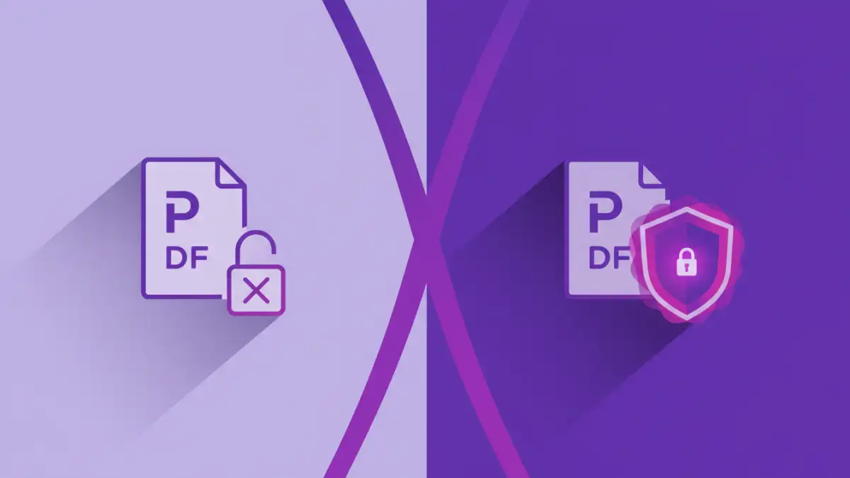 password protected pdf - Basic vs. advanced password protection for PDF documents