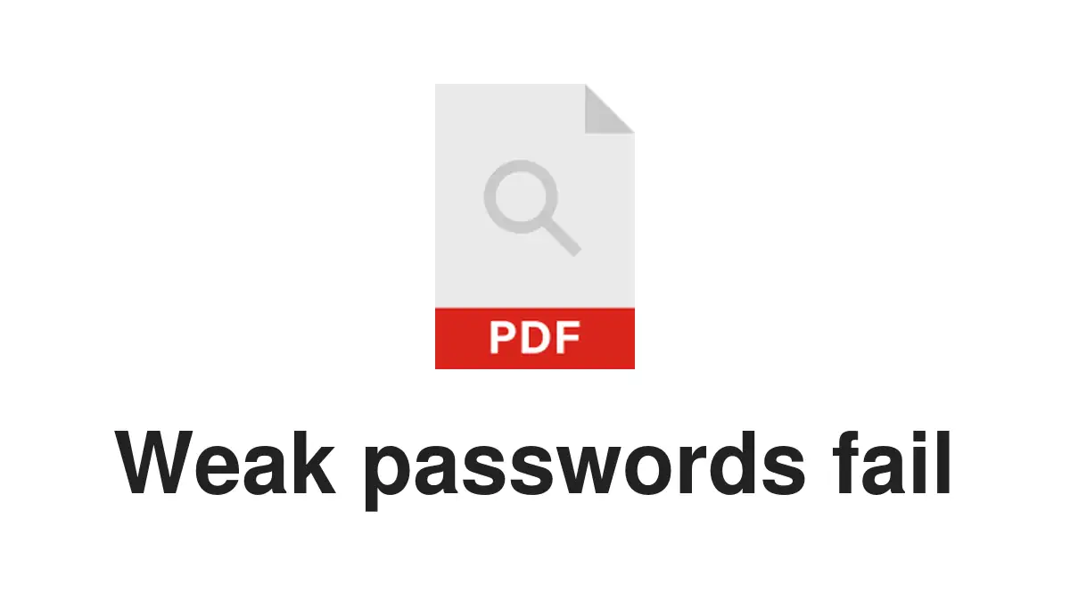 Stylized digital document with password protection flaws, representing data security risks in file sharing