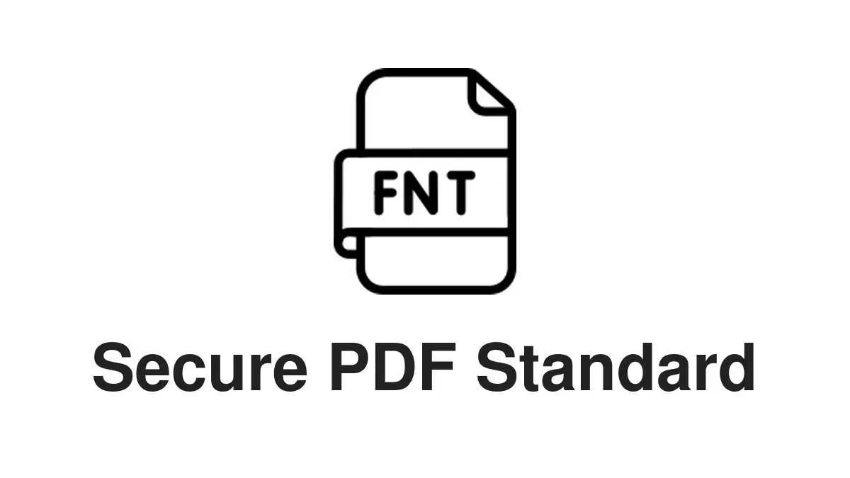 Infographic showing the evolution of PDF encryption standards from RC4 to AES-256