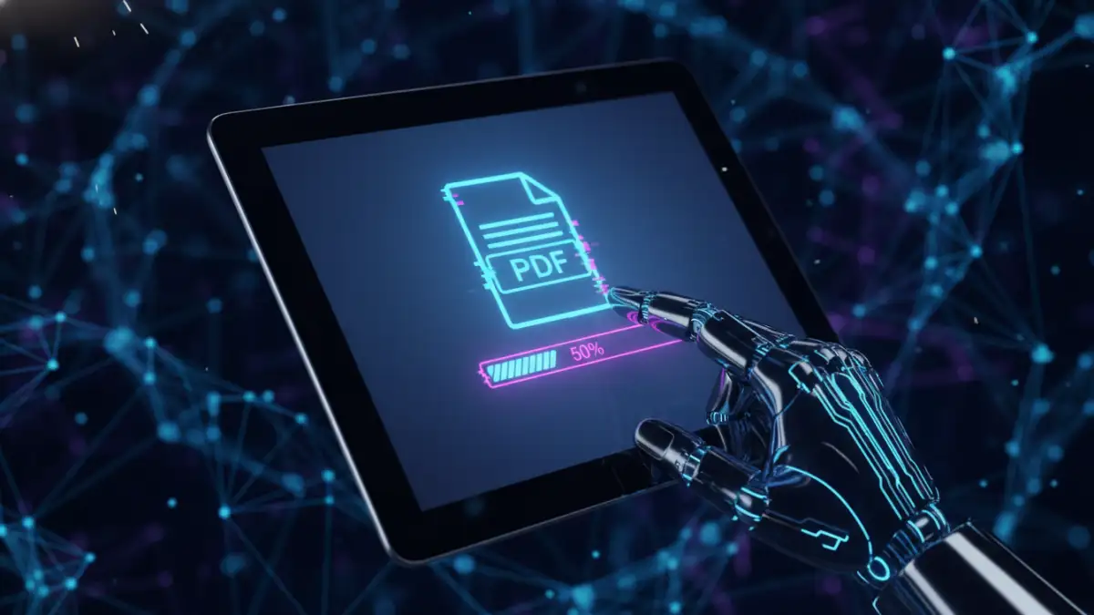 pdf file sharing - Illustrating the frustration of slow PDF transfer on a busy network