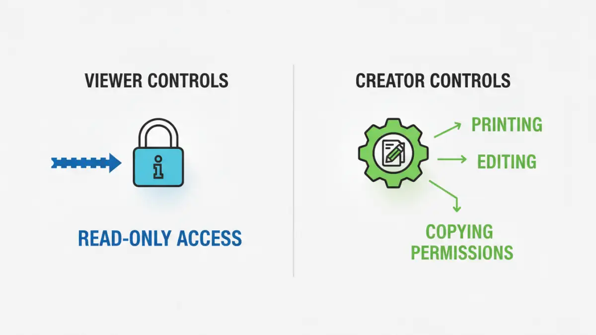 Pdf Owner Password Process Infographic Pdf Owner Password - Step by Step Infographic