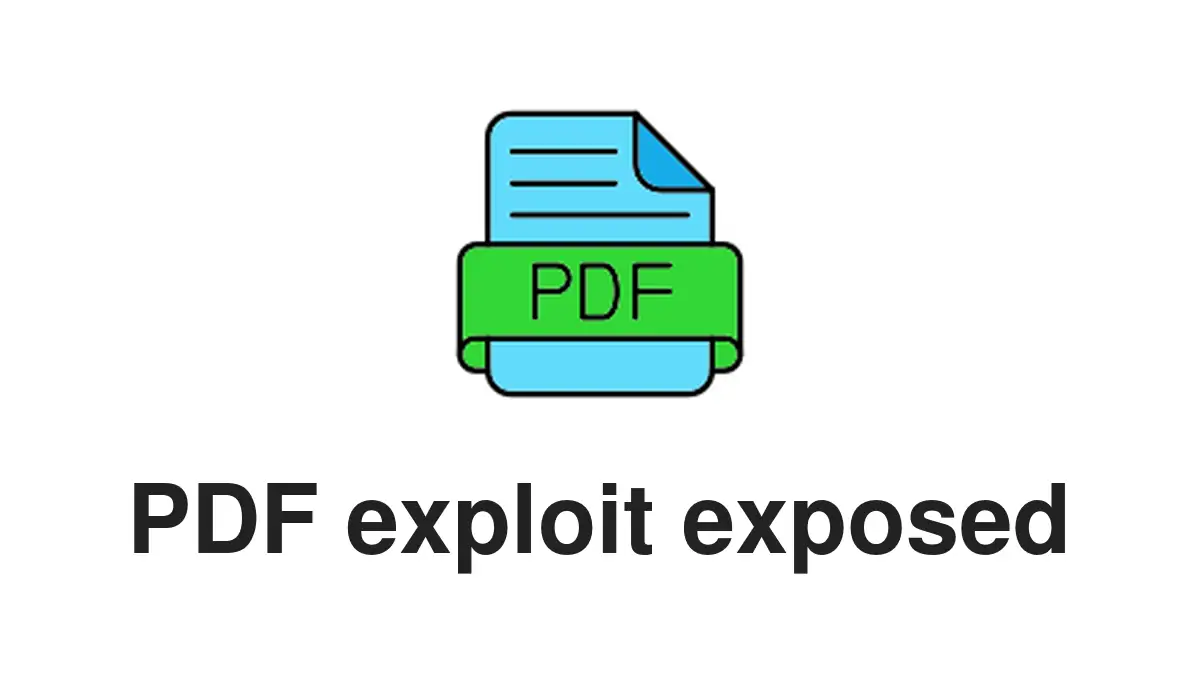 pdf security vulnerabilities Illustration of a cracked PDF document icon with a breaking digital lock, symbolizing new PDF security vulnerabilities.