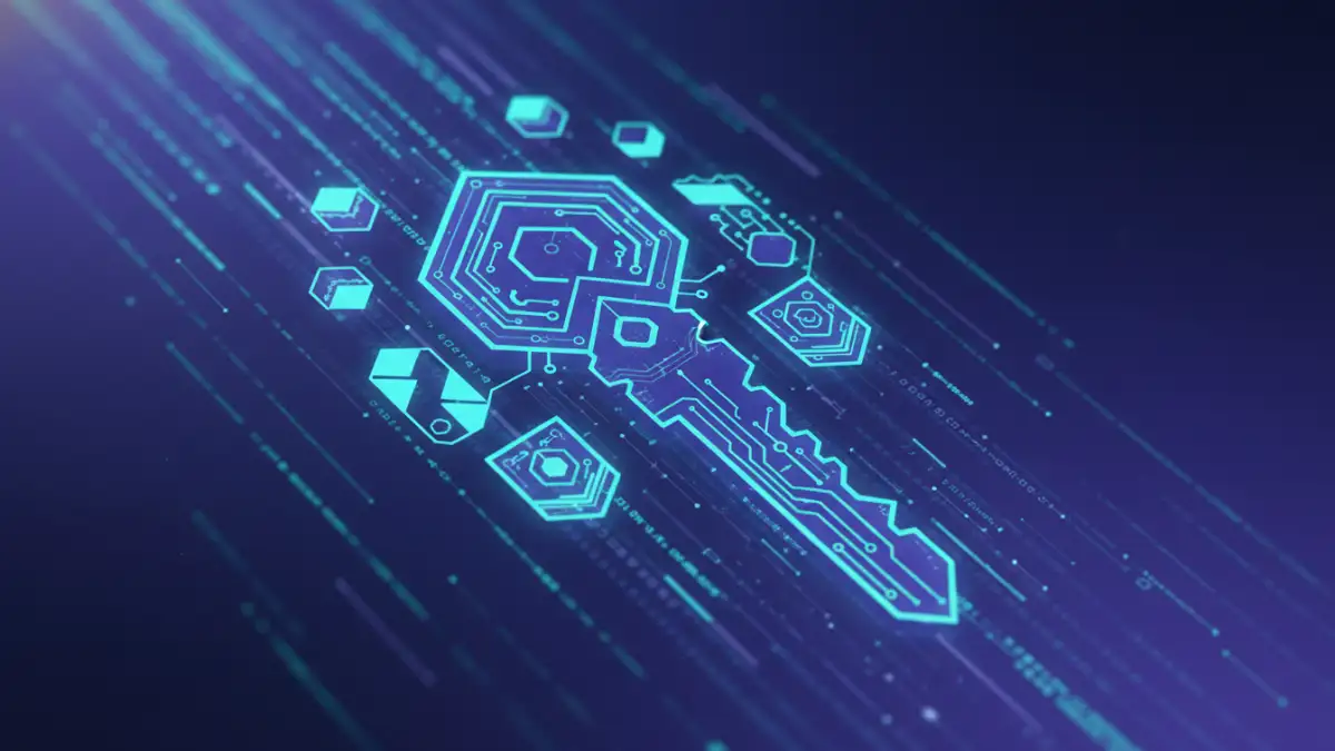 public sector file encryption public sector file encryption - Abstract image of a glowing cryptographic key, representing modern data encryption standards.