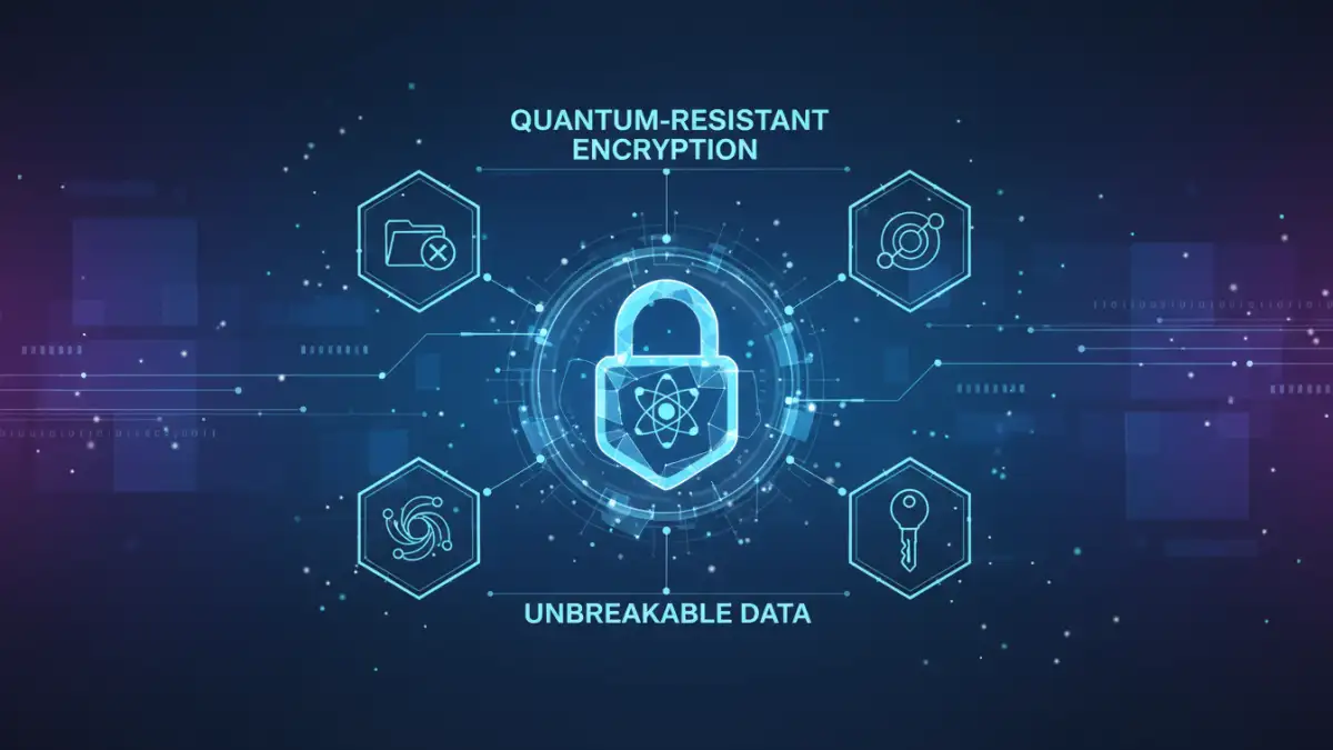 quantum resistant file encryption quantum resistant file encryption - Infographic comparing the vulnerability of classical encryption to the security of post-quantum cryptography.