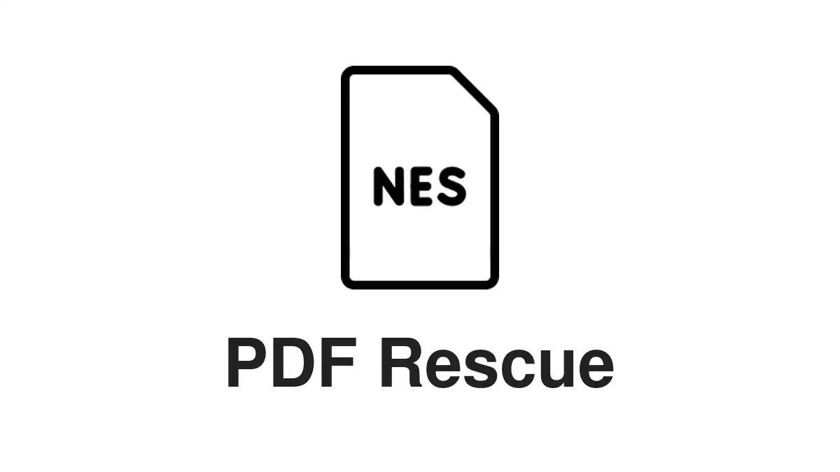 repair corrupted pdf - Comparison of a corrupted PDF and an online tool successfully repairing it