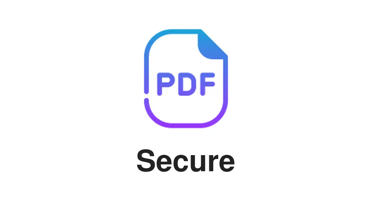 Secure document sharing graphic with lock icon and digital network
