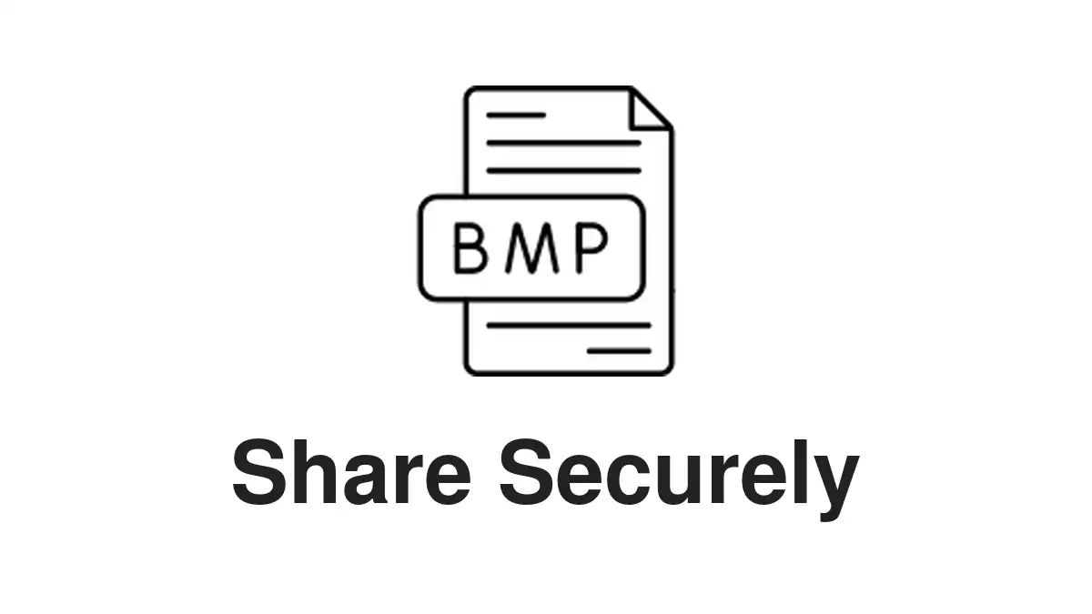 Infographic showing step-by-step process for secure document sharing