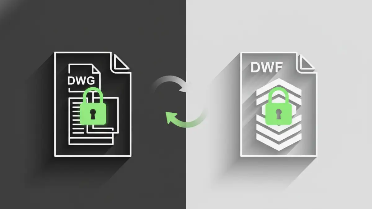 secure DWF files secure DWF files - Relationship between securing DWG and DWF files