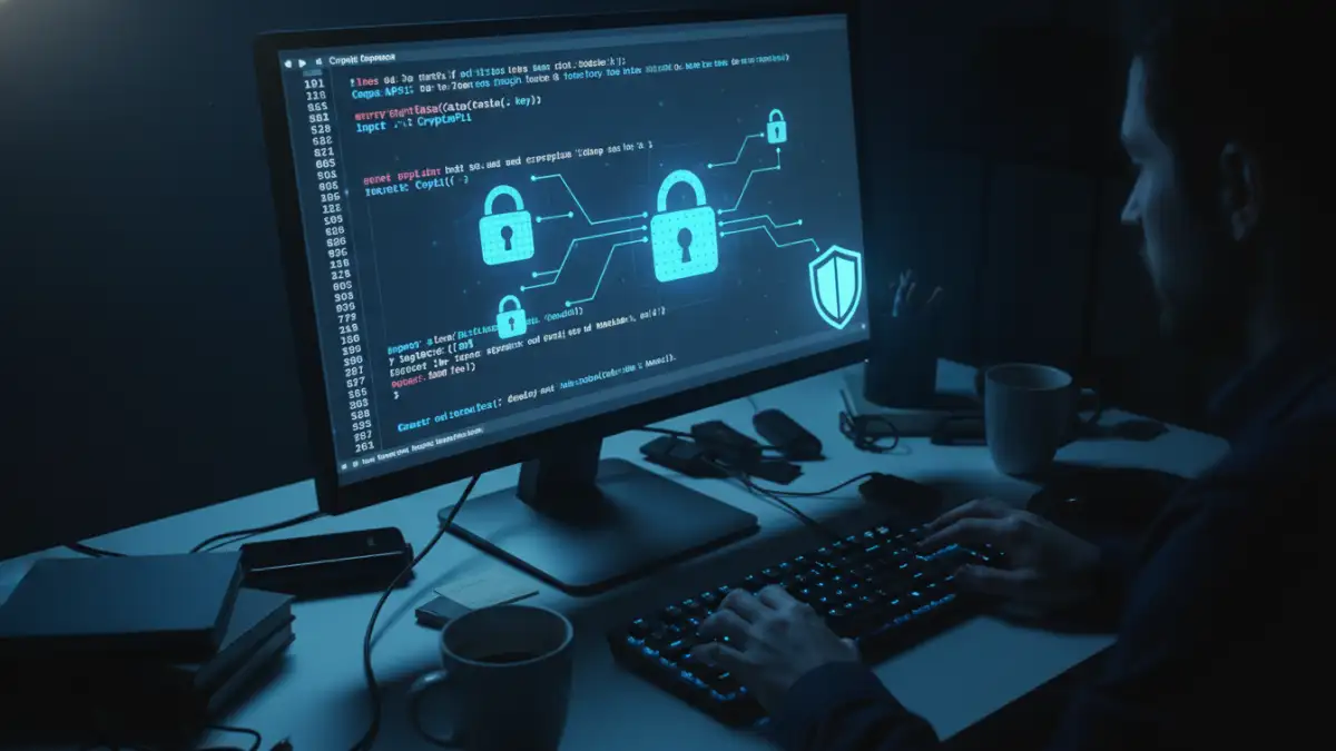 secure file sharing regulations A software engineer implementing technical safeguards for secure file sharing regulations.