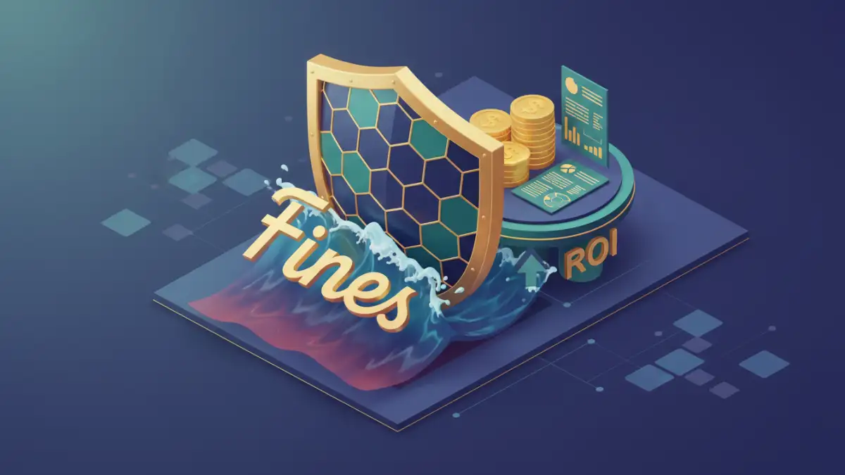 secure files encryption secure files encryption - The financial return on investment of data encryption, showcasing protection against compliance fines.