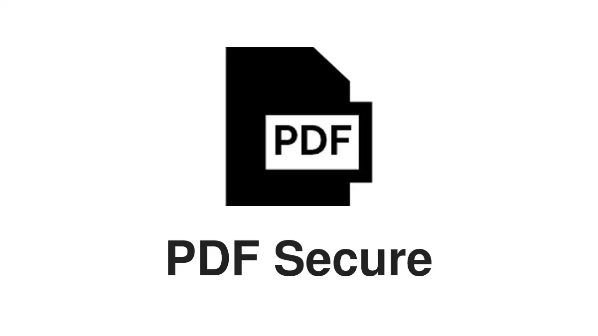 Educational infographic showing secure pdf forms process and key concepts