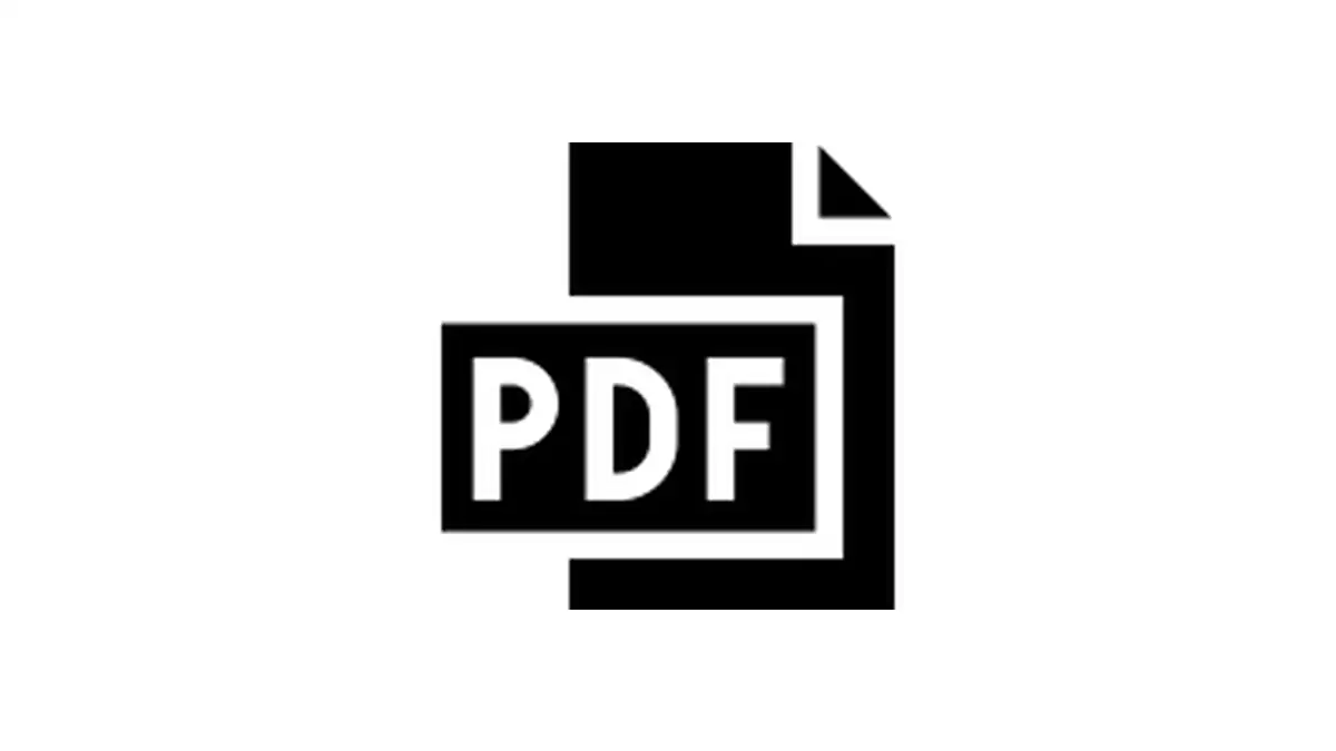 Step-by-step infographic of a secure PDF workflow for financial documents.