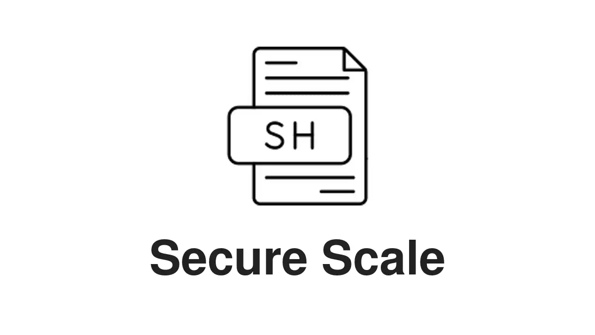 secure sharing scalability Illustration showing secure sharing scalability concepts for team collaboration.