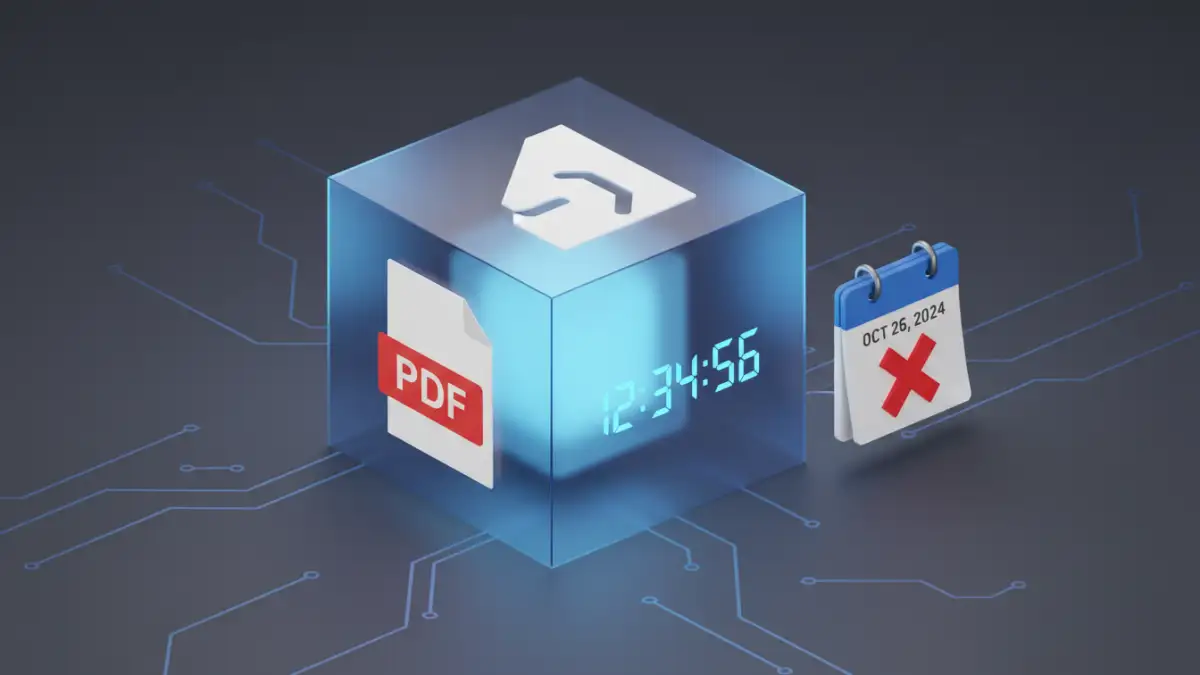 Set PDF Password Expiration: How to Make Your PDF Passwords Expire Automatically