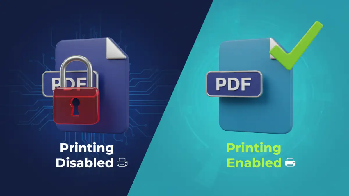 Set PDF Restrictions: a Clever Trick for Setting PDF Print and Edit Rules