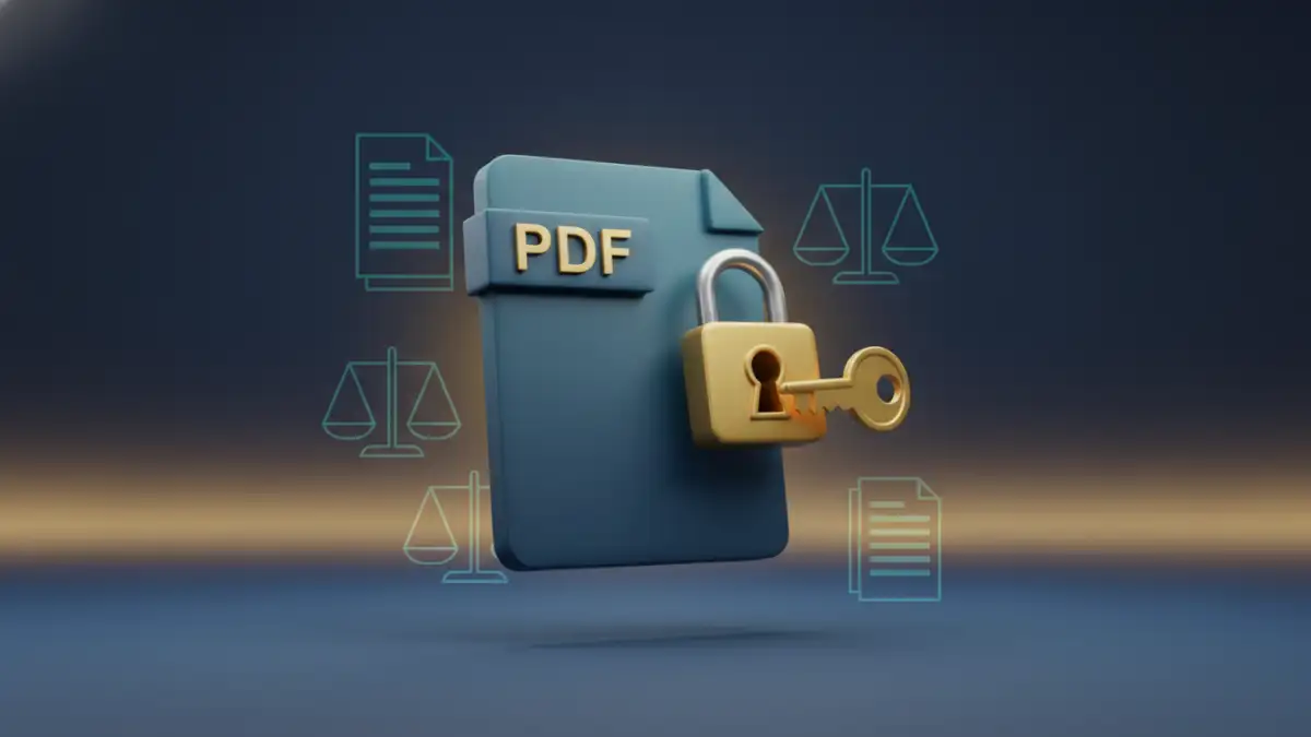 Navigating Legal Permissions for Sharing Encrypted Pdfs