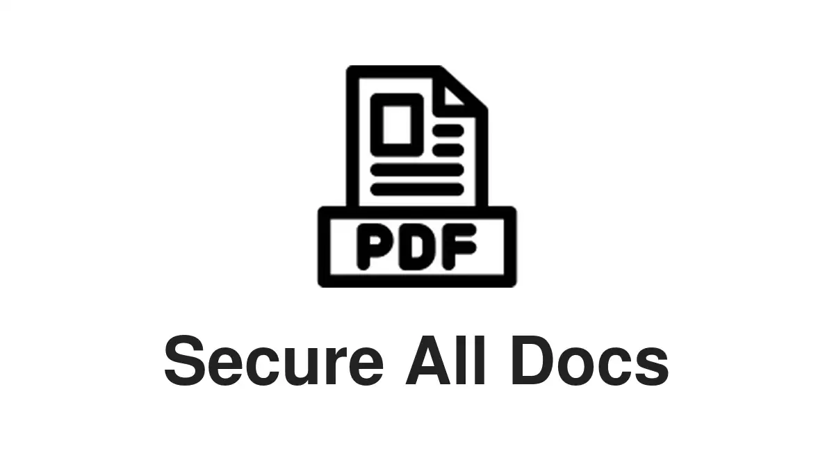 Infographic detailing key components of unified document security strategy