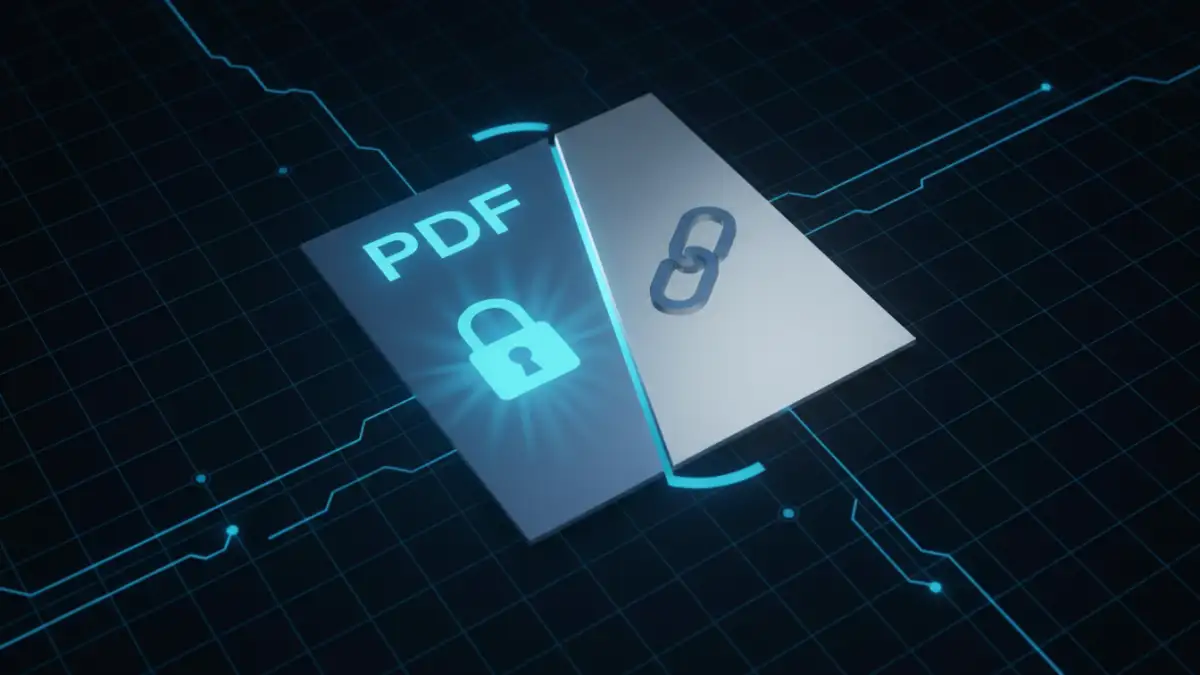 unlock password protected pdf - A visual representation of unlocking a password-protected PDF file.