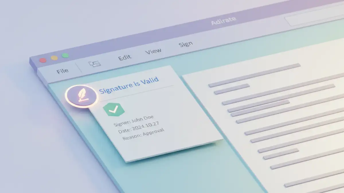 Verify Pdf Document Signature Tips Illustration Verify Pdf Document Signature - Tips and Best Practices